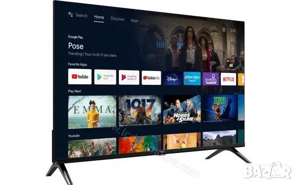 Смарт Телевизор TCL 32FHD7900, (32") Full HD Smart TV Wi-Fi, снимка 2 - Телевизори - 47631542