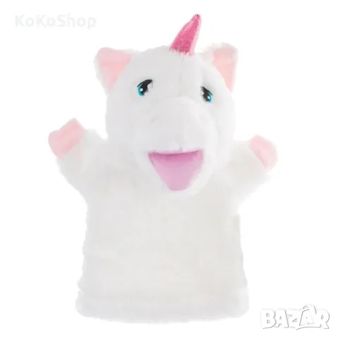 Кукла за куклен театър "Еднорог"-28 см./куклен театър/кукла за театър, снимка 2 - Кукли - 49797656