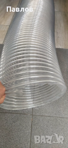 Полиуретанов маркуч (PUR маркуч) Антистатичен за аспирация, въздуховод, дървообработващи машини, снимка 3 - Резервни части за машини - 28712677