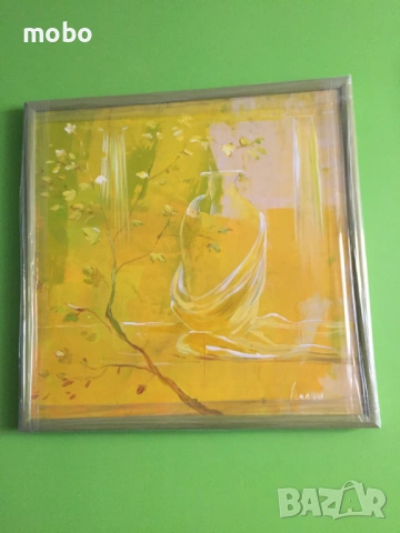 картина „Натюрморт с Амфора“ , маслени бои, художник Владин Владев 