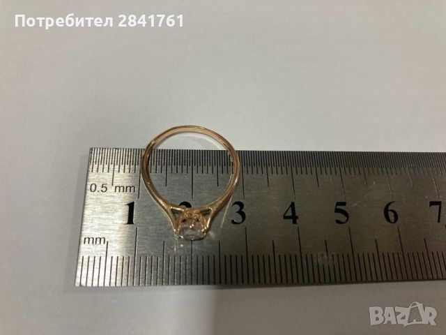 Руски златен пръстен злато 14K , снимка 7 - Пръстени - 46436677