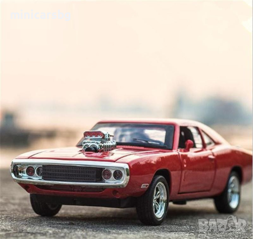 Метални колички: 1970 Dodge Charger R/T Muscle (Fast & Furious), снимка 5 - Колекции - 45052165