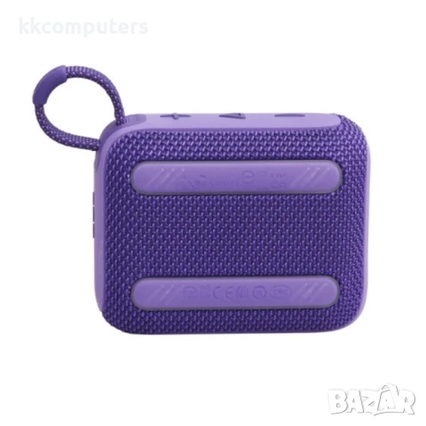 JBL GO 4 Purple Ultra-portable waterproof and dustproof Speaker Тонколони, снимка 6 - Bluetooth тонколони - 51036486