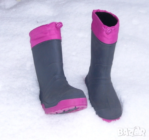 Оригинални Американски Зимни БОТУШИ № EU 36 / EU 38 Дамски / Детски Апрески К-т с Термочорапи БАРТЕР, снимка 2 - Дамски ботуши - 52118892