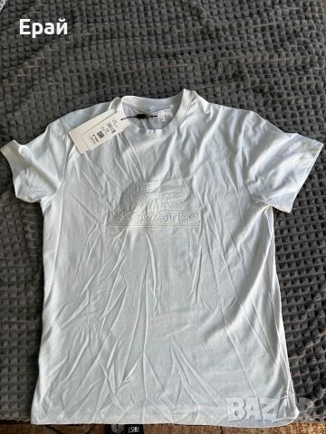 Мъжка бяла тениска LACOSTE 
