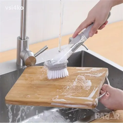 Четка за миене с резервоар + 2 резервни приставки, снимка 8 - Други - 50240742