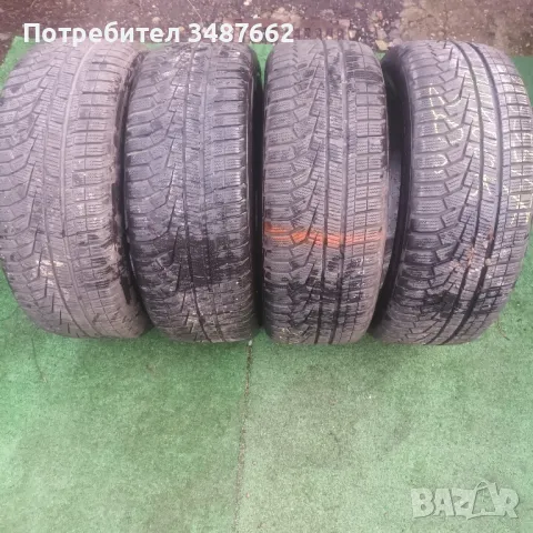 225 55 17 HANKOOK 4броя зимни дот 2020г , снимка 1 - Гуми и джанти - 48505723