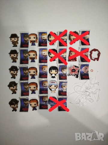 Kinder Joy Stranger things фигурки