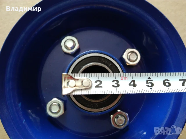 2 броя джанти за ръчна транспортна количка , снимка 4 - Други - 50848066