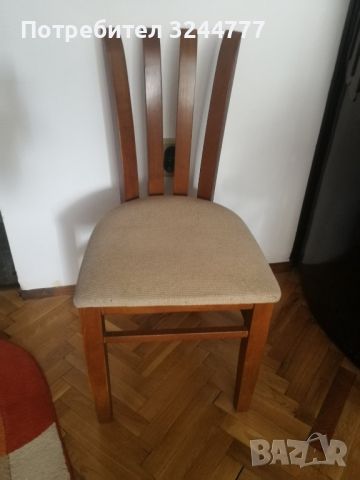Дървени столове, снимка 1 - Столове - 46390612