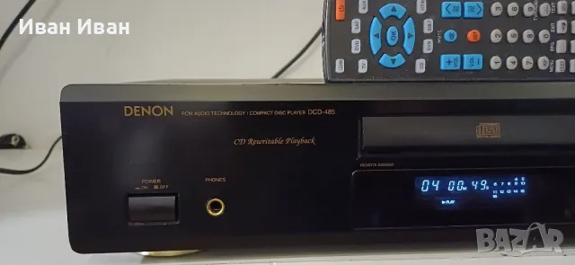 Компактдиск DENON DCD485, снимка 4 - Ресийвъри, усилватели, смесителни пултове - 47956026