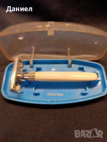 Самобръсначка Gillette , снимка 2 - Антикварни и старинни предмети - 53135133