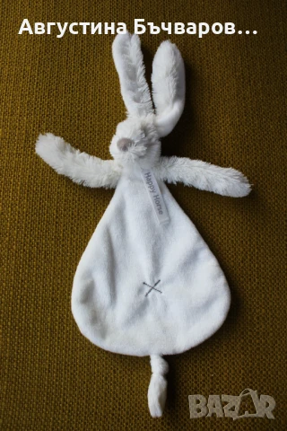 Меко и топло одеялце с бродирано магаренце 104/81см, снимка 12 - Спално бельо и завивки - 51341129