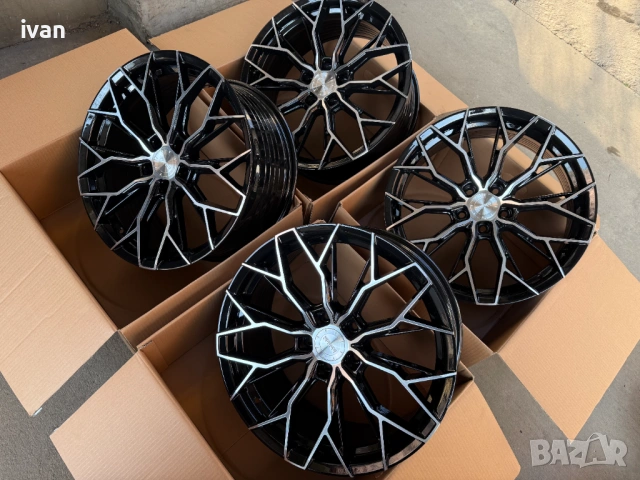 4 бр. чисто нови алуминиеви джанти Monaco 19" 5x114.3 , централен отвор 64.1 , ET40, 8,5J, снимка 6 - Гуми и джанти - 53873058