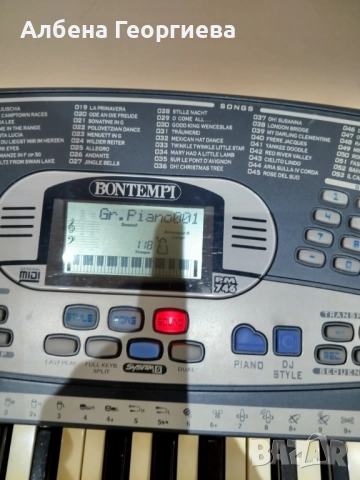 Синтезатор BONTEMPI PM 746, снимка 3 - Синтезатори - 51836242