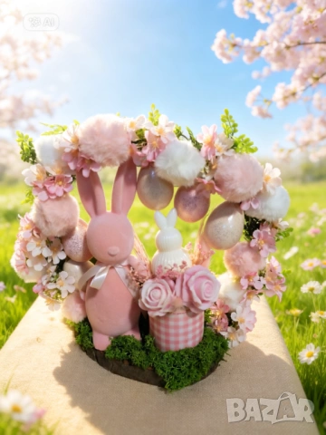 🌸 Розов Великден 🌸, снимка 3 - Декорация за дома - 54038516