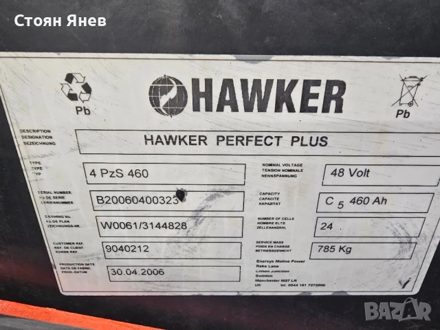 Електрокар - BT - Cesab - 1500 kg , снимка 9 - Индустриална техника - 50844136