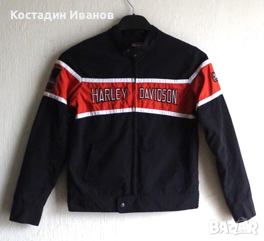 Harley Davidson детско тънко яке ветровка Харлей Девидсон, снимка 3 - Детски якета и елеци - 54003305