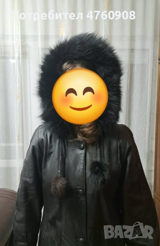 Палто от естествена кожа – размер XL, снимка 4 - Палта, манта - 53780975