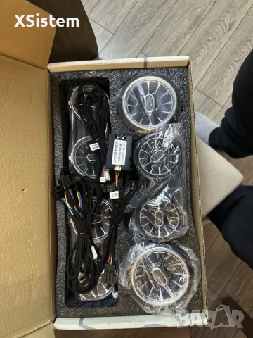 w222 S класа духалки светещи въздуховоди лед светлина burmaster , снимка 2 - Аксесоари и консумативи - 53207243