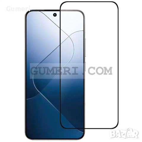 Стъклен Протектор за Целия Екран Full Glue за Xiaomi 14, снимка 1 - Фолия, протектори - 44937003