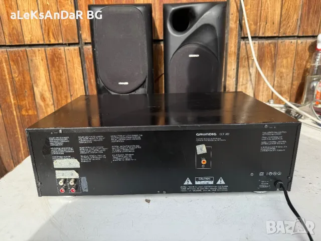 Касетъчен дек grundig , снимка 2 - Ресийвъри, усилватели, смесителни пултове - 49261062