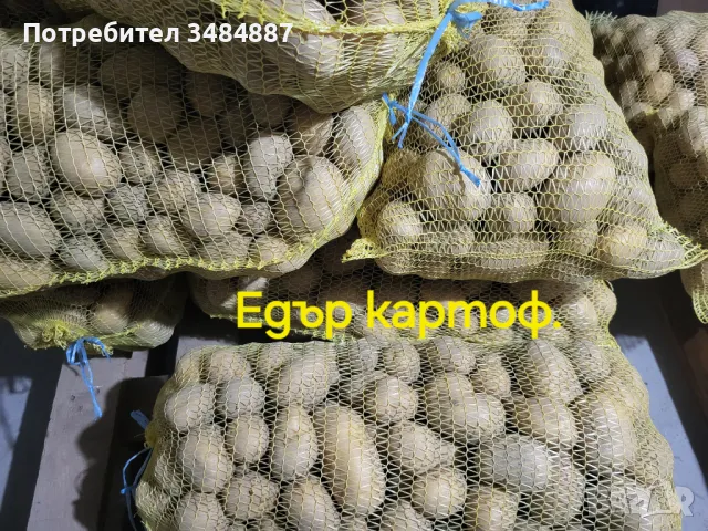 Продавам картоф за ядене, чипс и за животни., снимка 1 - Домашни продукти - 46885545