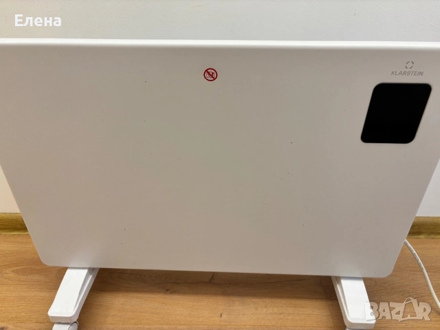 Конвектор с електронно управление - Използван, снимка 3 - Отоплителни печки - 53928199