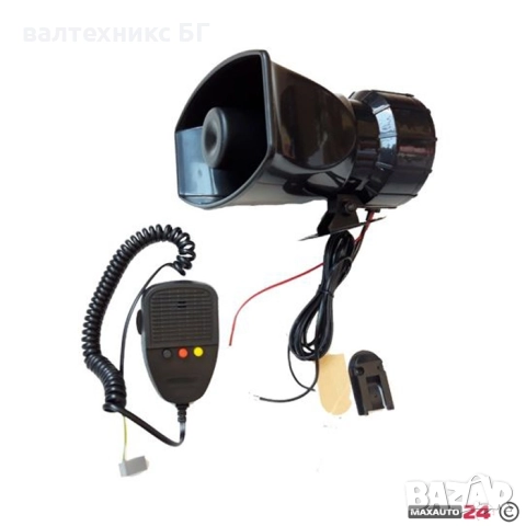 Сирена с микрофон 