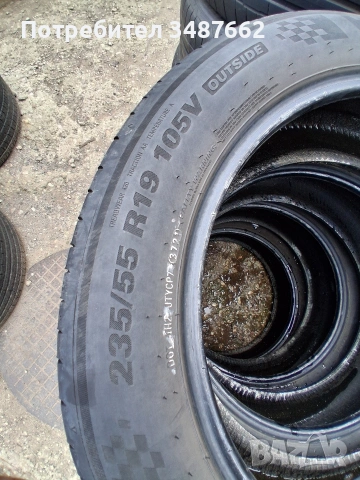 235 55 19 KUMHO 4броя летни дот 2021г , снимка 7 - Гуми и джанти - 54158595