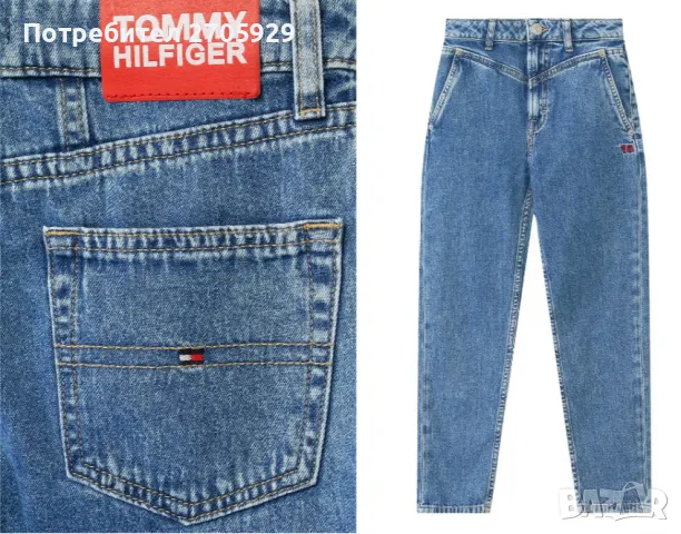 Tommy Hilfiger дънки, размер 176 см.(XS/S), снимка 6 - Дънки - 48034816