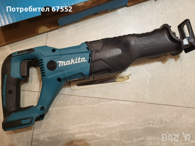 Като нов саблен трион Makita DJR186 София. Само тяло, 200лв. без коментар!, снимка 4 - Други инструменти - 51552345