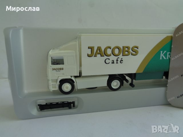 ALBEDO H0 1/87 VOLVO JACOBS КАМИОН МОДЕЛ ИГРАЧКА КОЛИЧКА, снимка 2 - Колекции - 45888899