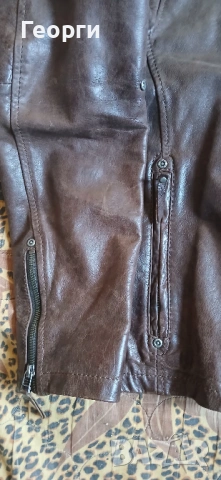 Кожено яке: Gipsy By Mauritius, снимка 7 - Якета - 53563825