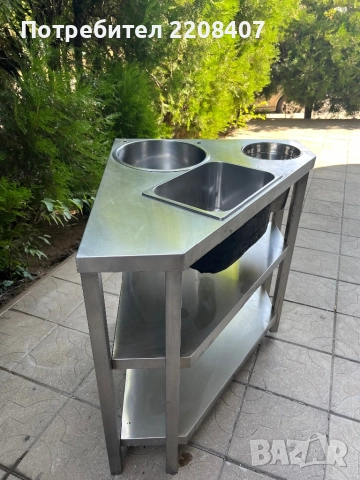 Работна маса с мивка, снимка 3 - Обзавеждане на кухня - 51654770