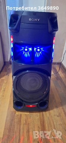 кареоке колона SONY перфектно състояние, снимка 3 - Тонколони - 52517444