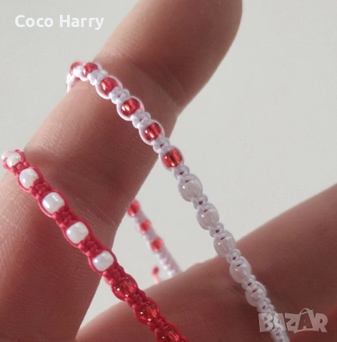 Комплект мартенички,минималистични, ръчно изработени 