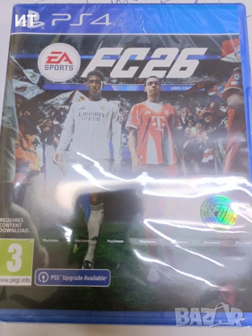 Чисто нова FC 26 за PlayStation 4, снимка 2 - Игри за PlayStation - 53912007