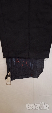 Марков мъжки панталон с дънков елемент,2ХЛ, снимка 2 - Дънки - 51620209