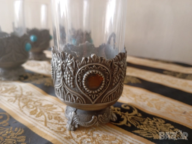 Винтидж чаши комлект, снимка 5 - Други ценни предмети - 53882424