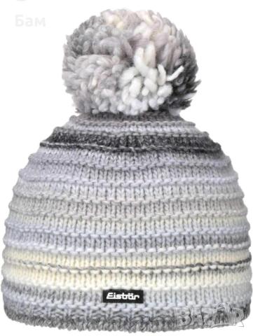 Оригинална мъжка зимна мериносова шапка Eisbar размер универсален