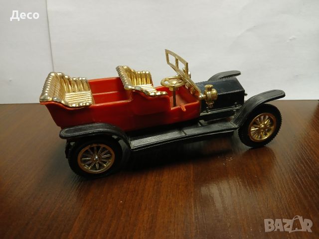 Стара унгарска играчка, сувенир, ретро автомобил., снимка 3 - Колекции - 46387748