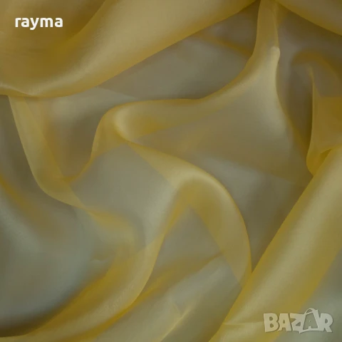 Плат Италианска дизайнерска копринена органза, снимка 5 - Платове и дамаски - 51365978