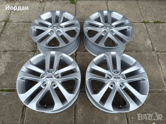 ОРИГИНАЛНИ джанти 17 ' цола 5x114,3 NISSAN JUKE / НИСАН ДЖУК ЕТ47 7J 66,1, снимка 2 - Гуми и джанти - 54208042