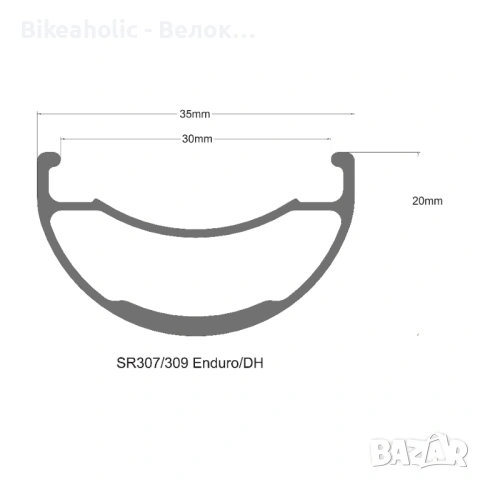 Капли SUNRingle SR309 Enduro Expert 29" Disc Boost XD, wheelset, снимка 9 - Части за велосипеди - 53146939