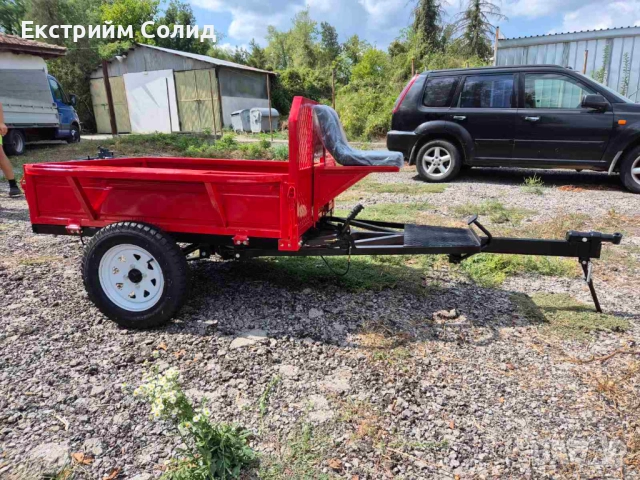 Ремарке - 600 кг - Trailer - 600 XS - Съвместимо с мотофрези, снимка 5 - Ремаркета - 51928677