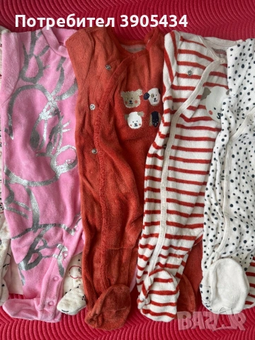 3-6 мес. Ромпър с дълго ръкавче 9бр./28€, снимка 5 - Комплекти за бебе - 54287894