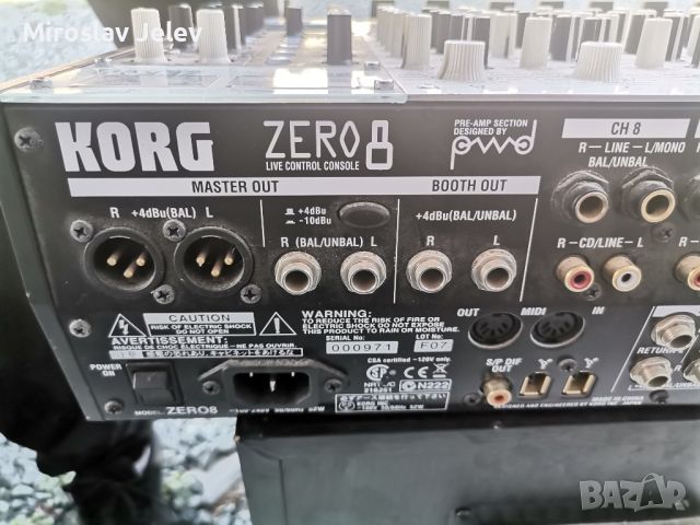 Korg ZERO 8 I/O Studio Live Console 8 Channel Digital Effects DJ Mixer

, снимка 2 - Ресийвъри, усилватели, смесителни пултове - 46603265