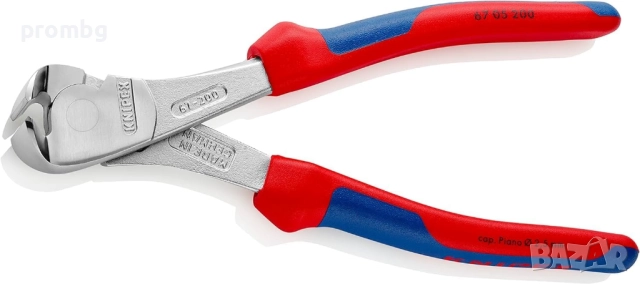 Knipex силови, челни секачки KN 6705200, резачки, Германия, снимка 9 - Клещи - 26637030
