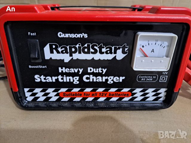 Зарядно за акумулатор - Rapidstart 12 V, снимка 2 - Други машини и части - 45633332